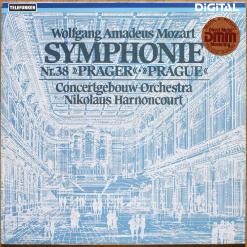 Mozart • Symphonie n° 38 "Prague" • Symphonie Nr. 38 "Prager" • BWV 504 • Teldec 29 917 2 • Concertgebouw-Orchester Amsterdam • Nikolaus Harnoncourt