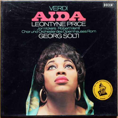 Verdi • Aida • Decca SMA 25055-D/1-3 • Leontyne Price • Rita Gorr • Jon Vickers • Robert Merrill • Orchestra Del Teatro Dell'Opera Di Roma • Georg Solti