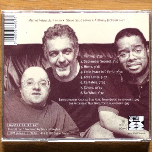 Michel Petrucciani • Steve Gadd • Anthony Jackson • Trio In Tokyo • Dreyfus Jazz FDM 36605-9