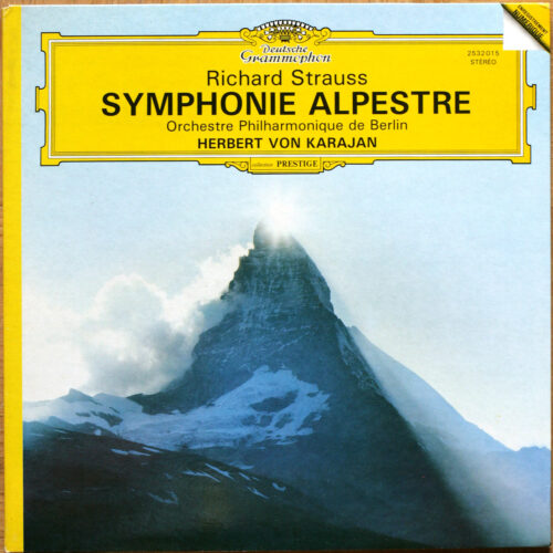 Strauss • Symphonie alpestre • Eine Alpensinfonie • DGG 2532 015 Digital • Berliner Philharmoniker • Herbert von Karajan