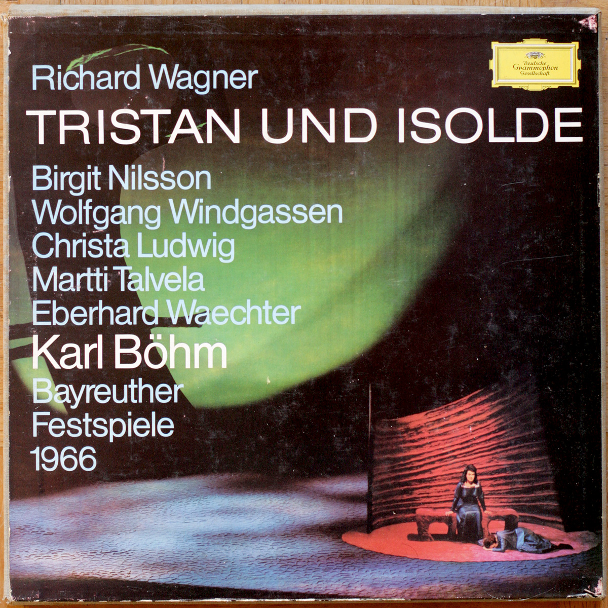 Wagner • Tristan et Isolde • Bayreuth 1966 • DGG SKL 912/16 • Birgit Nilsson • Wolfgang Windgassen • Christa Ludwig • Orchester der Bayreuther Festspiele • Karl Böhm