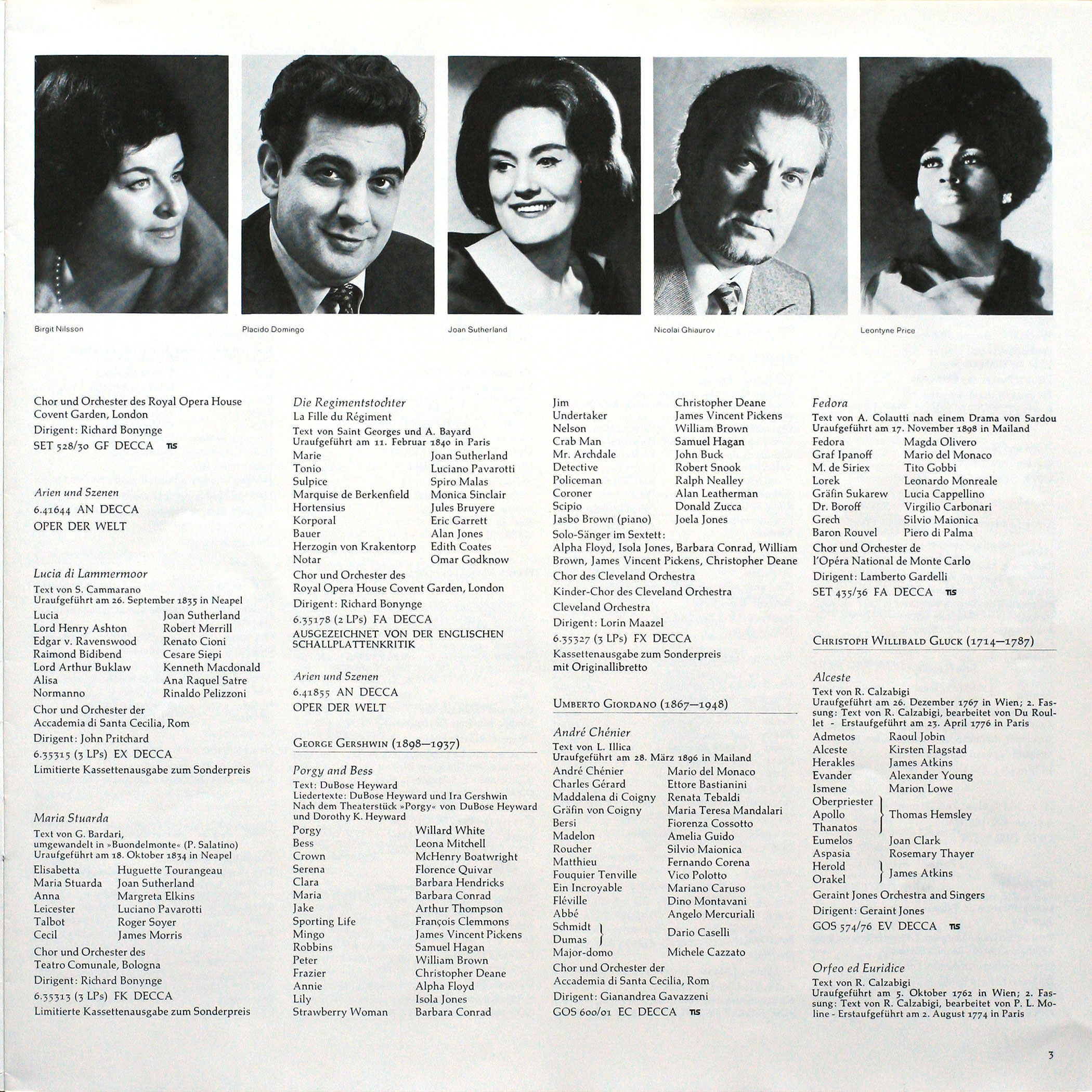 Catalogue 1976 des opéras Decca page 3