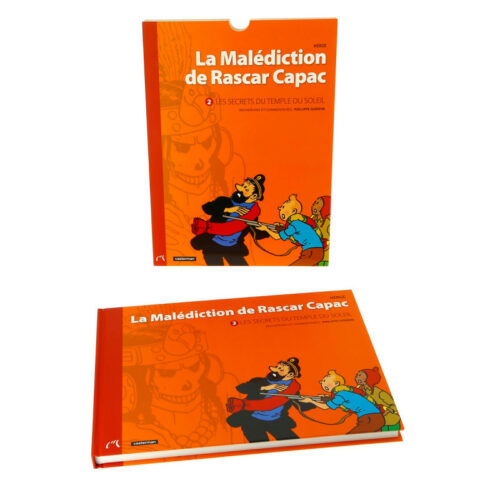 Hergé • Tintin • La Malédiction de Rascar Capac • Tome 2 • Les secrets du Temple du soleil • Philippe Goddin • Casterman