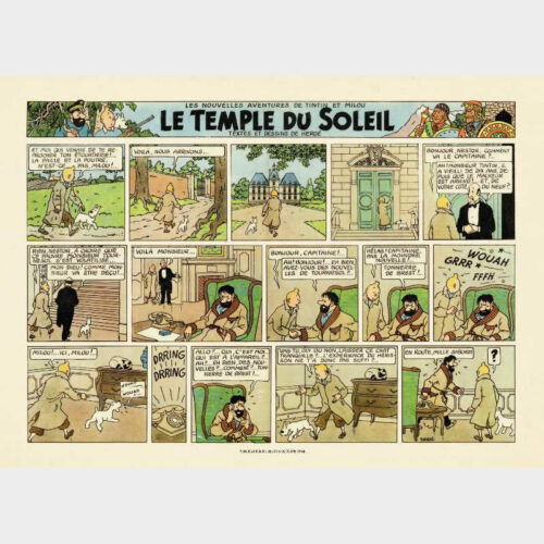 Hergé • Tintin • La Malédiction de Rascar Capac • Tome 2 • Les secrets du Temple du soleil • Philippe Goddin • Casterman