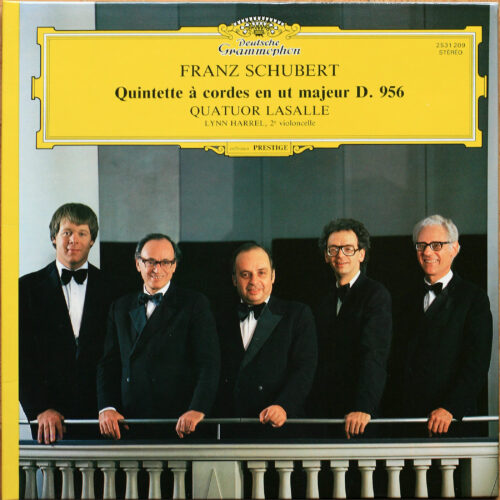 Schubert • Quintette à cordes en Ut Majeur • Streichquintett C-dur • String Quintet In C Major • D. 956 • DGG 2531 209 • Lynn Harrel • LaSalle-Quartett