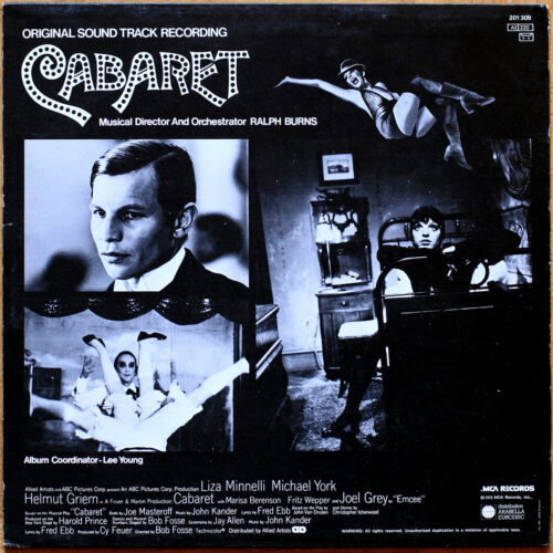 Liza Minnelli • Cabaret • Bob Fosse • BO • Motion picture soundtrack • MCA 201 309