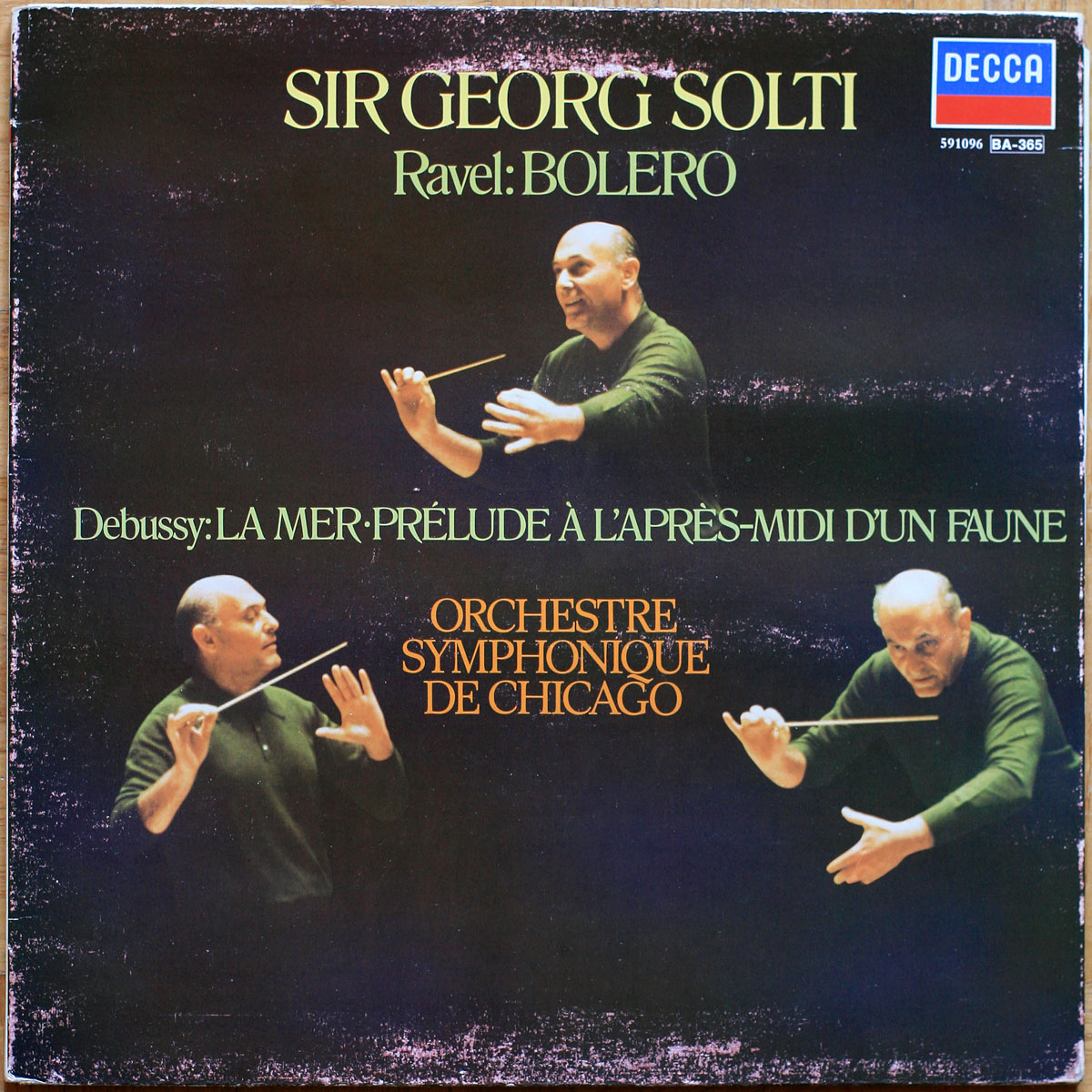Ravel – Boléro • Debussy – Prélude à l'après midi d'un faune – La mer • Decca 591096 • Chicago Symphony Orchestra • Georg Solti