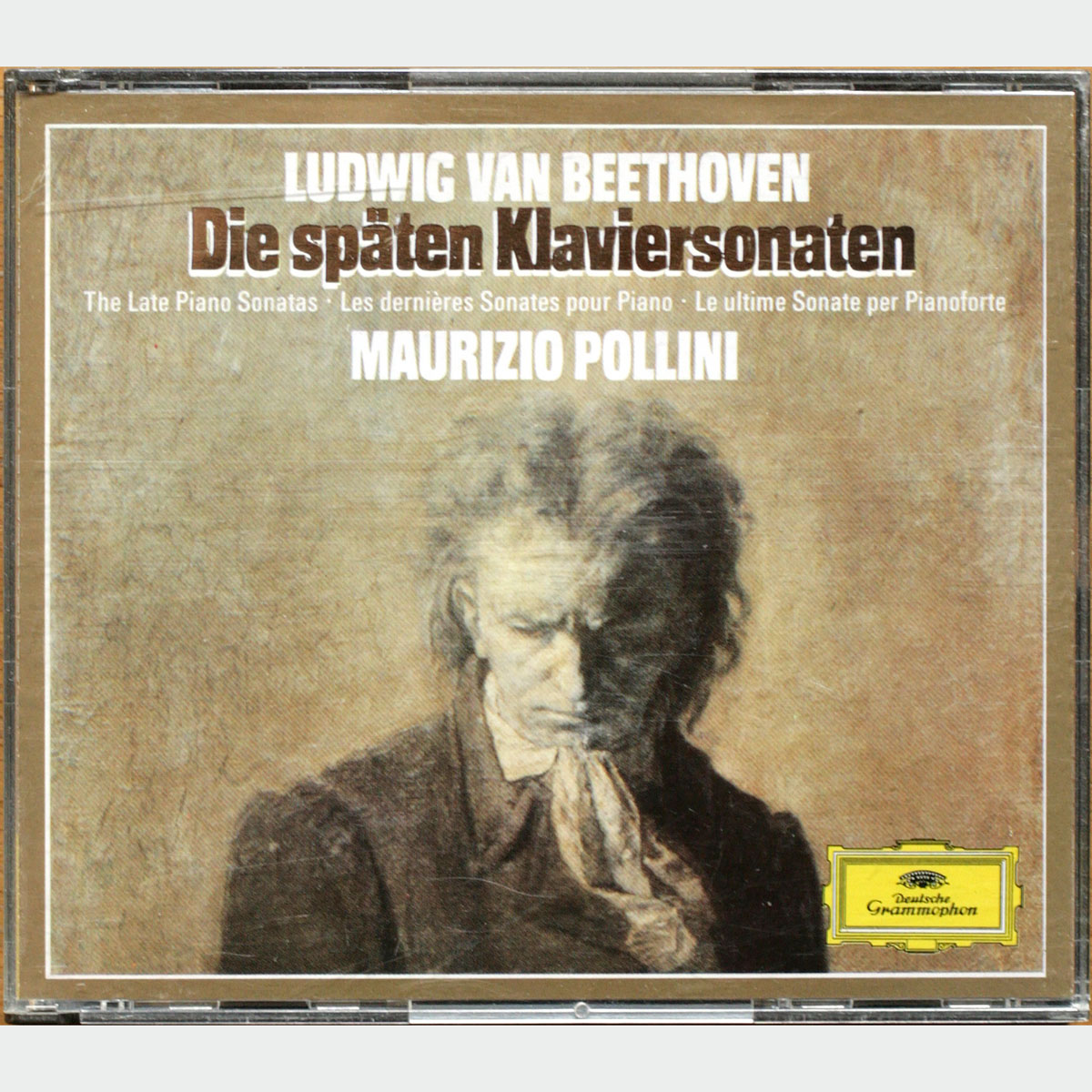 Beethoven • Les dernières sonates pour piano • Die späten Klaviersonaten • The late paino sonatas • DGG 419 199-2 • Maurizio Pollini