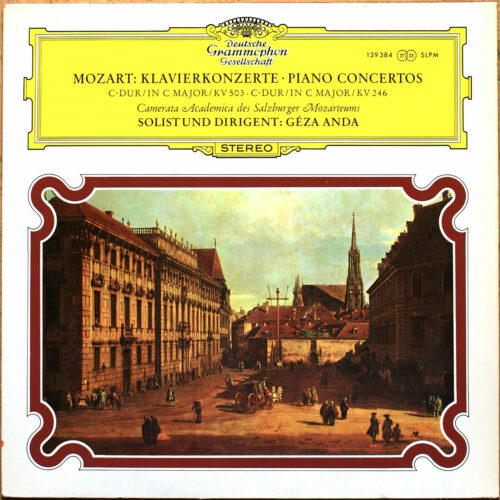 Mozart • Concertos pour piano n° 25 – KV 503 & n° 8 – KV 246 • DGG 138 384 SLPM • Camerata Academica des Salzburger Mozarteums • Geza Anda