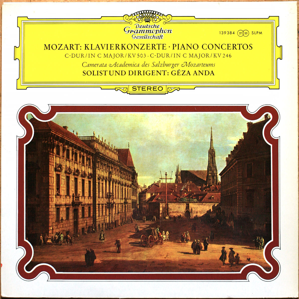 Mozart • Concertos pour piano n° 25 – KV 503 & n° 8 – KV 246 • DGG 138 384 SLPM • Camerata Academica des Salzburger Mozarteums • Geza Anda