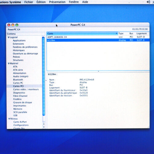 iXMicro Twin Turbo 128 (Integrated Micro Solutions) • Carte vidéo PCI • 8 Mo VRAM • Apple Macintosh • PowerMac