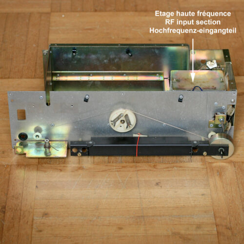 Revox • Tuner A76 • Etage haute fréquence + système d'accord • RF input section + tuning • Hochfrequenz-eingangteil + Abstimung • Studer/Revox 1.076.150.01