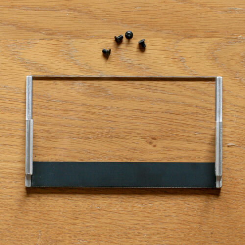 Revox • Lecteur CD • CD-player • B225 • Protection de l'écran LCD + supports • LCD-Display protection + holders • Studer/Revox 1.769.100-46 • Spare part