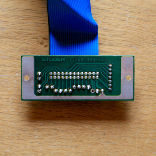 Revox • Lecteur CD • CD-player • B225 • Circuit imprimé + nappe 26 conducteurs • Printed circuit board + flat-cable 26 conductors • Studer/Revox 1.769.390-12 • Spare part