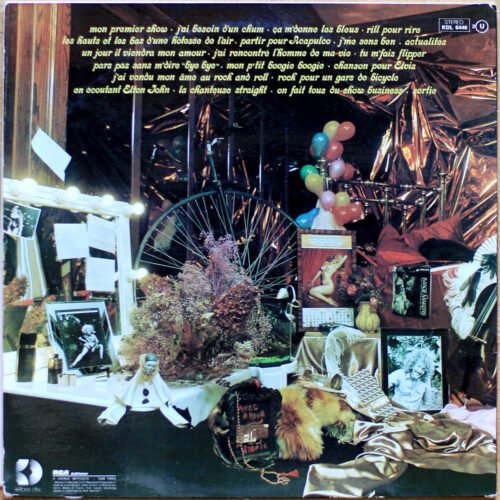 Diane Dufresne • Mon premier show • Enregistrement public 1975 • RCA KDL 6446 • Luc Plamondon • François Cousineau • Marcel Beauchamp • Daniel Lessard • Richard Provençal