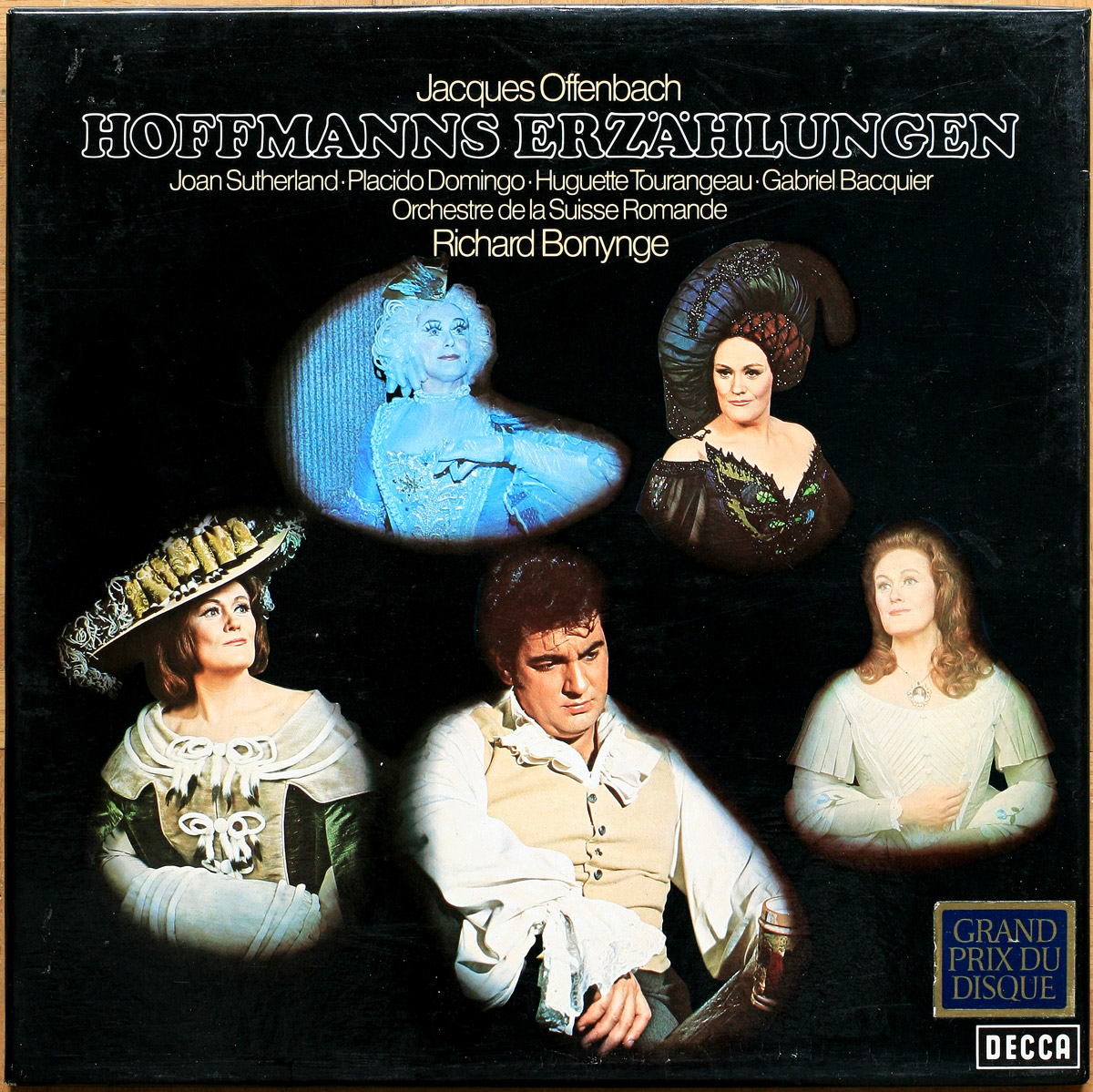 Offenbach • Les contes d'Hoffmann • Decca 6.35199 • Joan Sutherland • Placido Domingo • Gabriel Bacquier • Orchestre De La Suisse Romande • Richard Bonynge