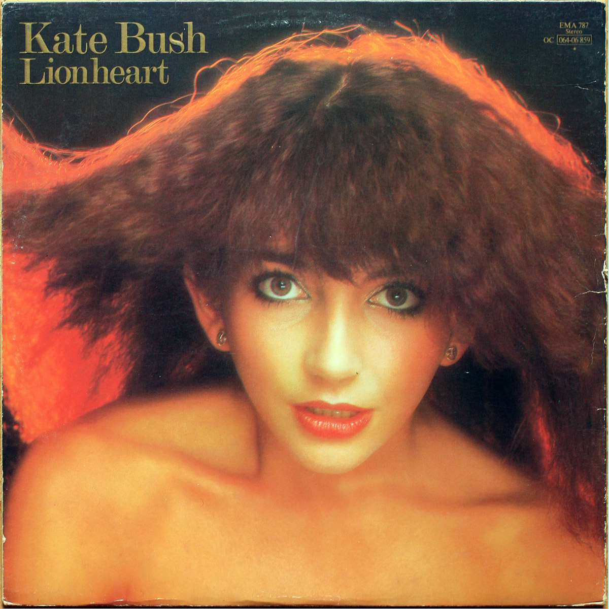 Kate Bush • Lionheart • EMI EMA 787 – EMI OC-064-06 859 • Cover embossed