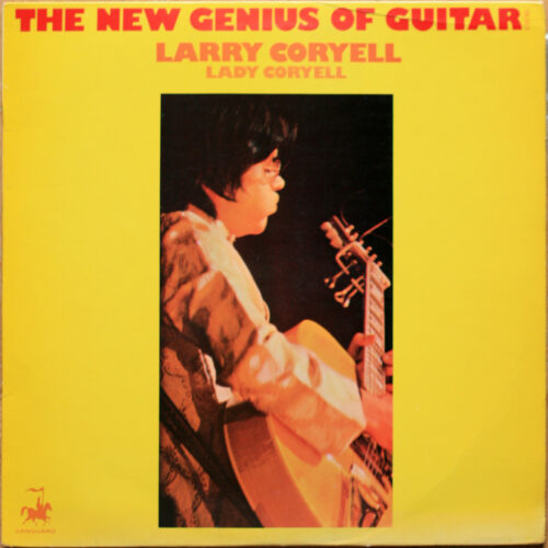 Larry Coryell • The new genius of guitar • Vanguard 19.013 • Jimmy Garrison • Bobby Moses • Elvin Jones • Larry Coryell