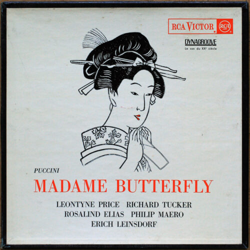 Puccini ‎• Madama Butterfly • RCA Victor Dynagroove 655.001-003 • Leontyne Price • Richard Tucker • Rosalind Elias • Philip Maero • RCA Italiana Opera Orchestra • Erich Leinsdorf