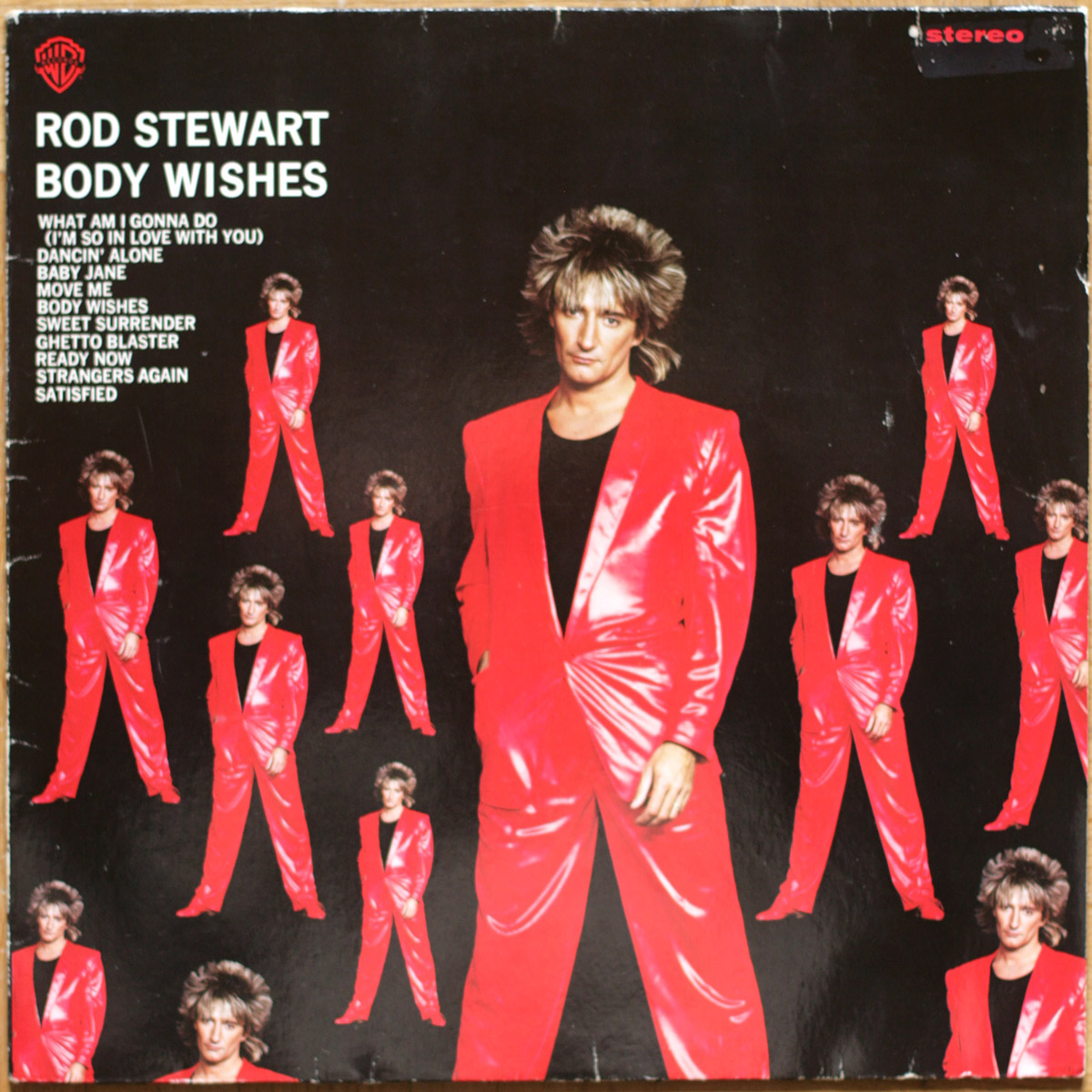 Rod Stewart • Body Wishes • Warner Bros. Records 92-3877-1 • French mispress