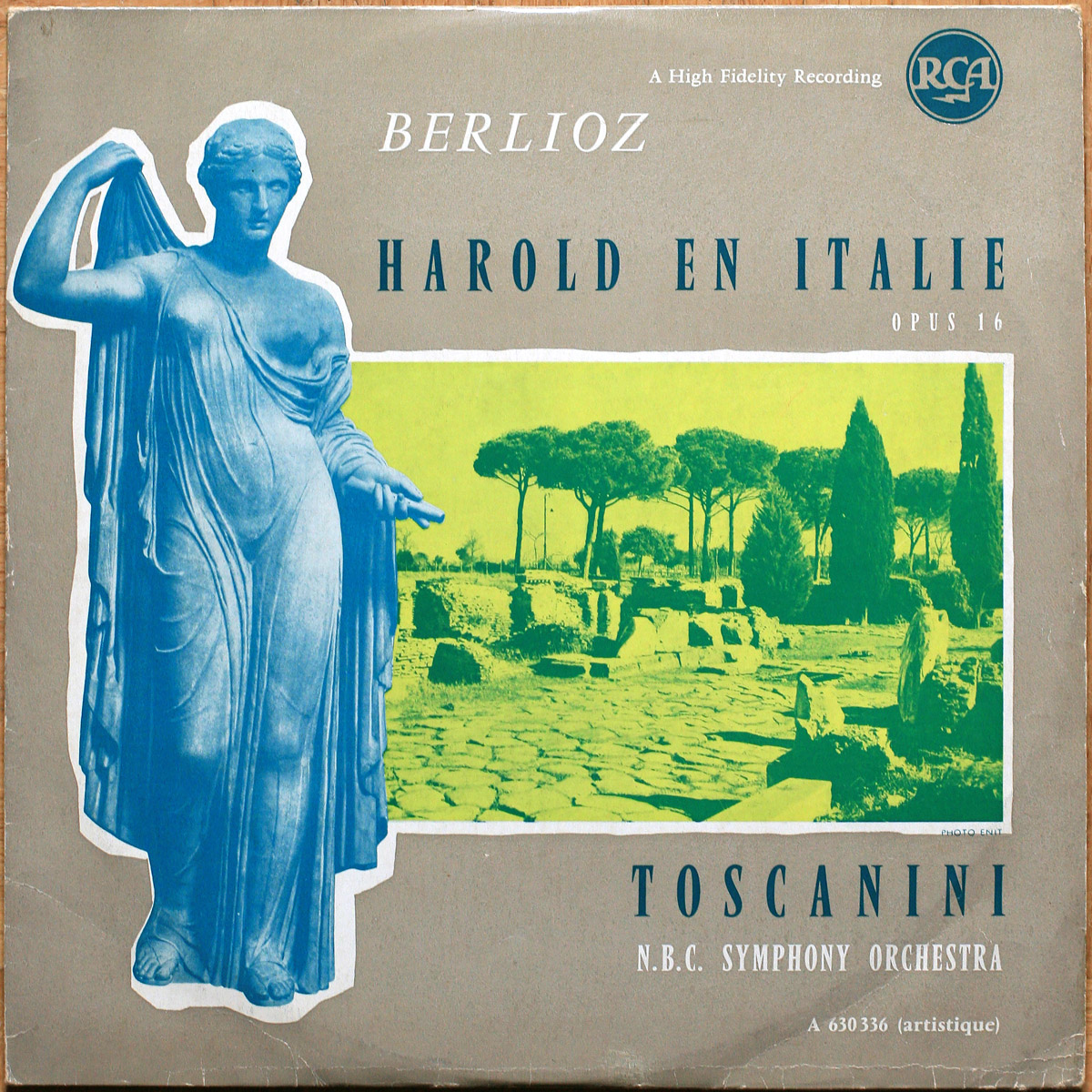 Berlioz • Harold en Italie • RCA A 630 336 • Carlton Cooley • NBC Symphony Orchestra • Arturo Toscanini