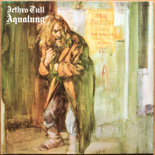 Jethro Tull • Aqualung • Chrysalis CHR 1044 (RC 250) • Ian Anderson • Martin Barre • Jeffrey Hammond-Hammond • John Evan • Clive Bunker