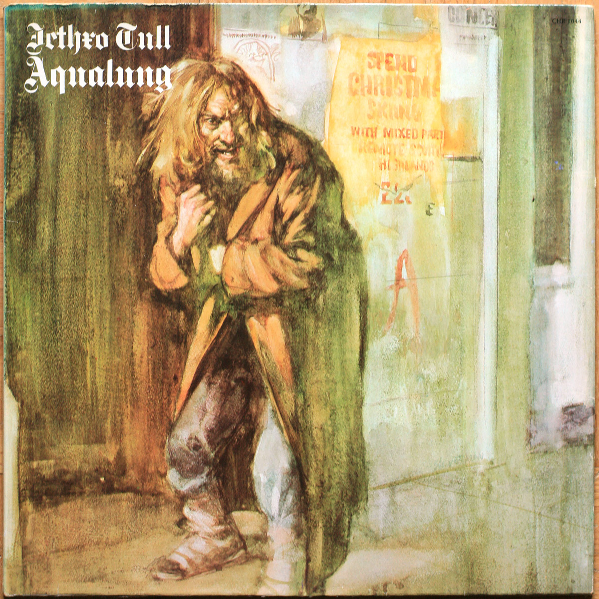 Jethro Tull • Aqualung • Chrysalis CHR 1044 (RC 250) • Ian Anderson • Martin Barre • Jeffrey Hammond-Hammond • John Evan • Clive Bunker