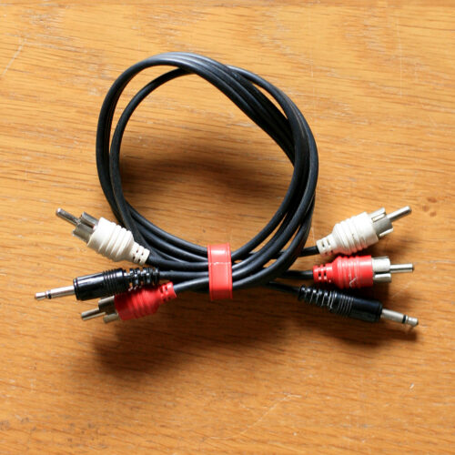 Pioneer A-X50 ou AX-30 • Câble RCA mâle-mâle + jack 3.5 mm pour l’auto fonction de l’amplificateur • 0.5 m • Occasion • Used