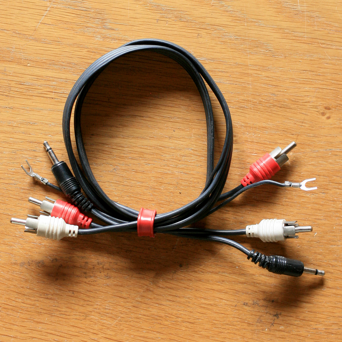 Pioneer A-X50 ou AX-30 • Câble RCA mâle-mâle + jack 3.5 mm + terre pour l’auto fonction de l’amplificateur • 0.5 m • Occasion • Used