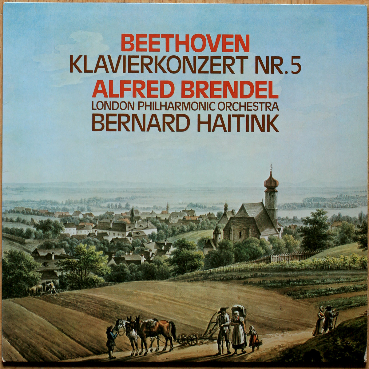 Beethoven • Concerto pour piano n° 5 "L'Empereur" • Klavierkonzert Nr. 5 • Piano concerto No. 5 "Emperor" • Ex Libris PH 6858 624 • Alfred Brendel • London Philharmonic Orchestra • Bernard Haitink