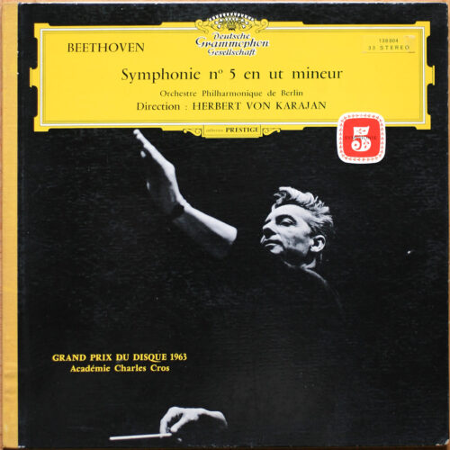 Beethoven • Symphonie n° 5 • DGG 138 804 SLPM • Berliner Philharmoniker • Herbert von Karajan