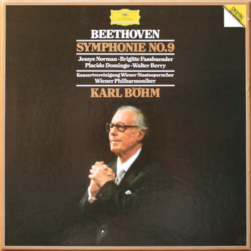 Beethoven • Symphonie n° 9 • DGG 2741 009 Digital • Brigitte Fassbaender • Walter Berry Soprano • Jessye Norman • Placido Domingo • Wiener Philharmoniker • Karl Böhm