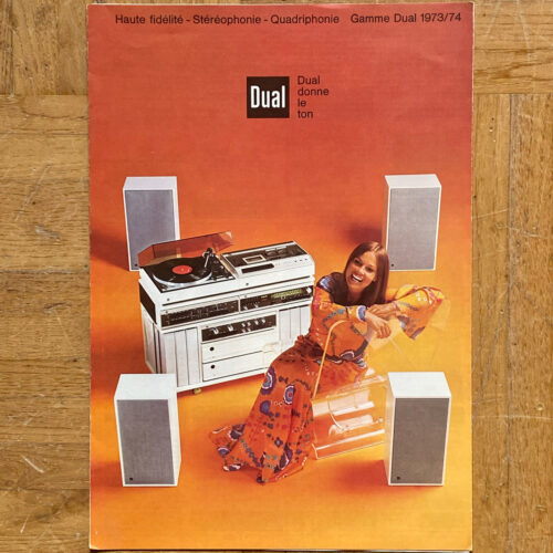 Dual • 1973/74 • Catalogue HiFi en français • HiFi sales catalogue • HiFi Katalog