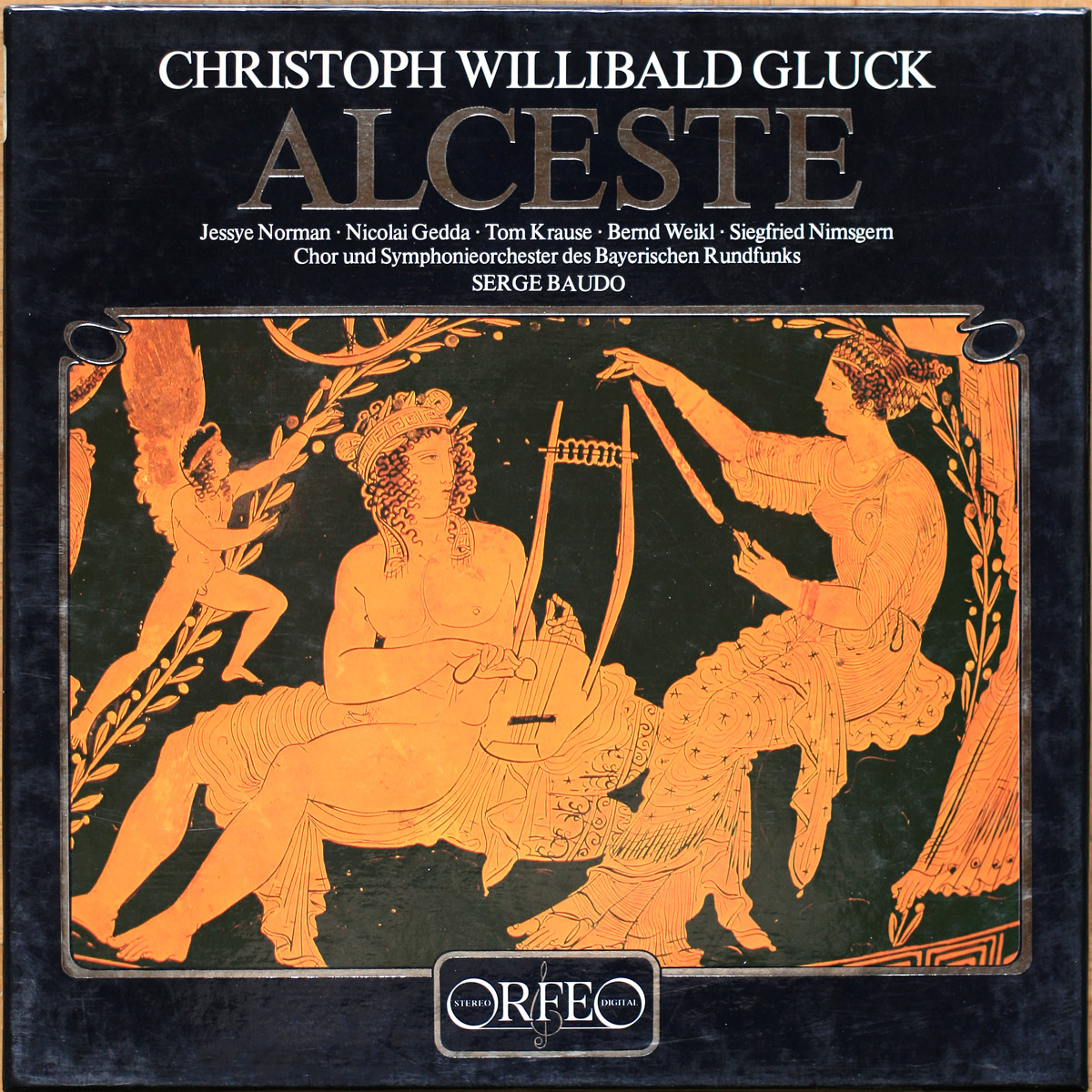 Gluck • Alceste • Orfeo S 027823 F • Jessye Norman • Nicolai Gedda • Tom Krause • Bernd Weikl • Symphonieorchester des bayerischen Rundfunks • Serge Baudo