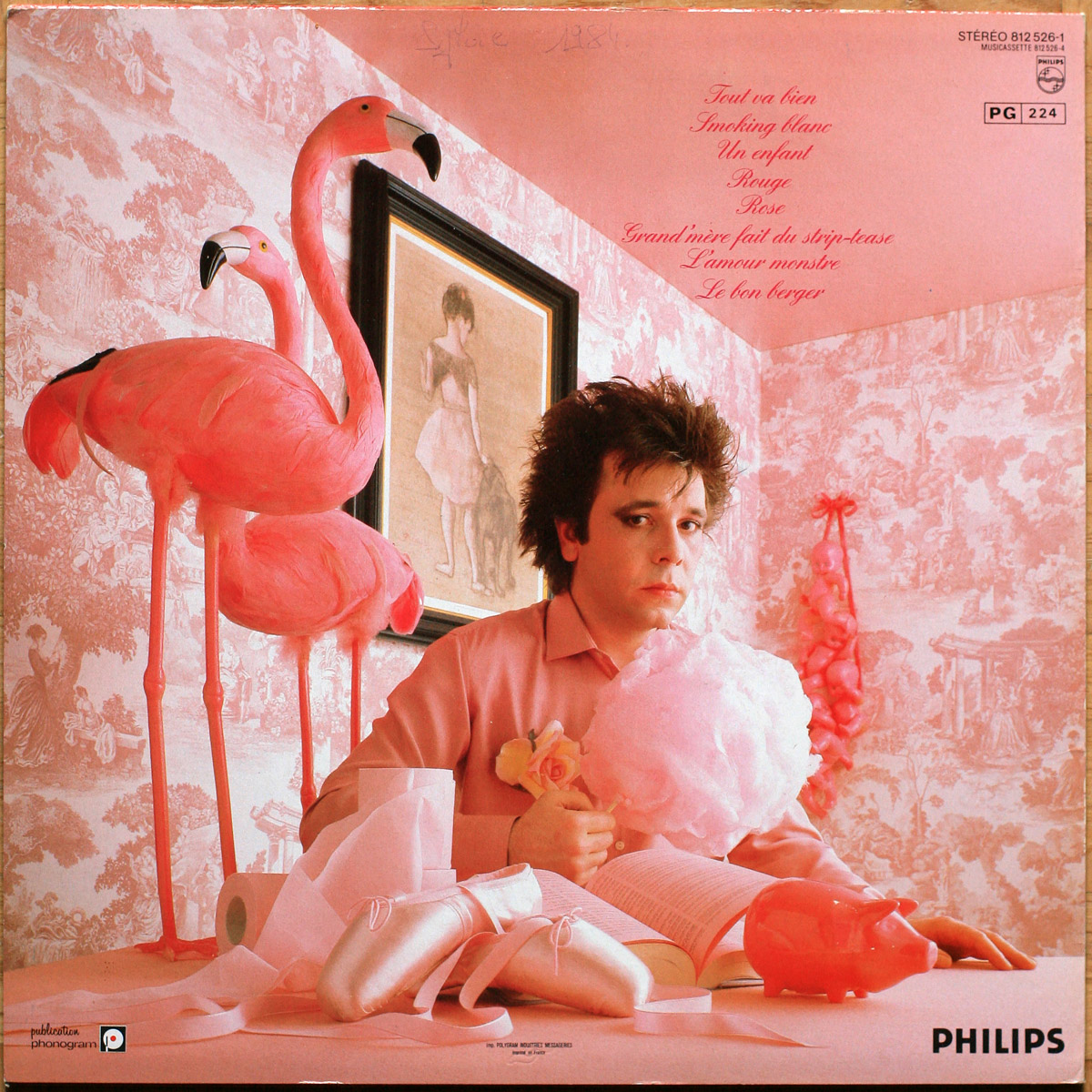 Jean Guidoni • Le rouge et le rose • Philips 812 526-1