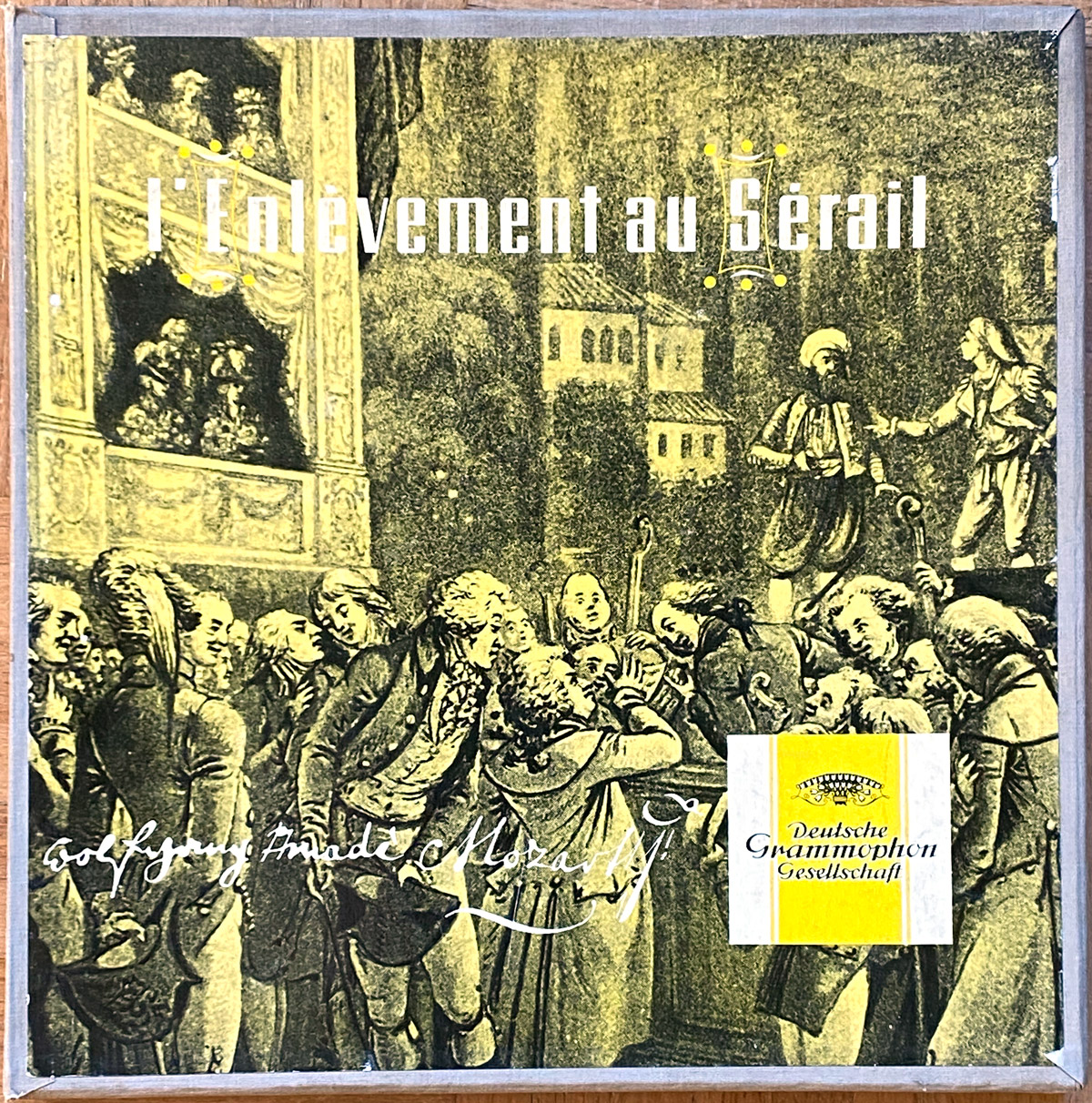 Mozart • Die Entführung aus dem Serail • L'enlèvement au sérail • DGG 18184/185 • Rita Streich • Maria Stader • RIAS-Symphonie-Orchester Berlin • Ferenc Fricsay