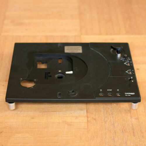 Thorens • TD-104 / 105 • Socle + levier de commande du bras • Base + lift lever assembly • Bodenplatte + Lifthebel • Part #6605022 • Occasion • Used • Gebraucht