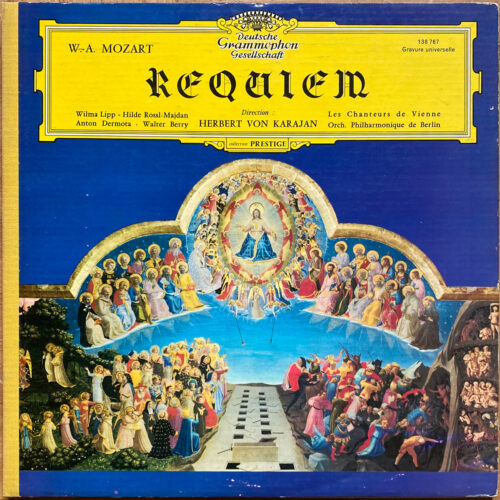 Mozart • Requiem – KV 626 • DGG 138 767 SLPM • Hilde Rössel-Majdan • Walter Berry • Wilma Lipp • Anton Dermota • Berliner Philharmoniker • Herbert von Karajan