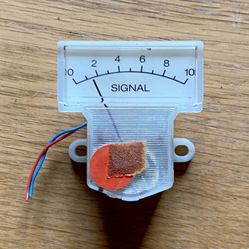 Revox • Tuner B760 • Vu-mètre Signal • Signal meter • Signal-Instrument • Studer/Revox 1.166.330.09 • Spare part