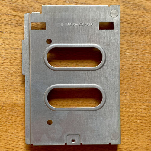 Apple Macintosh • PowerMac G4 • Support de disque dur • Hard drive caddy sled • Part # HH 805-2245-B