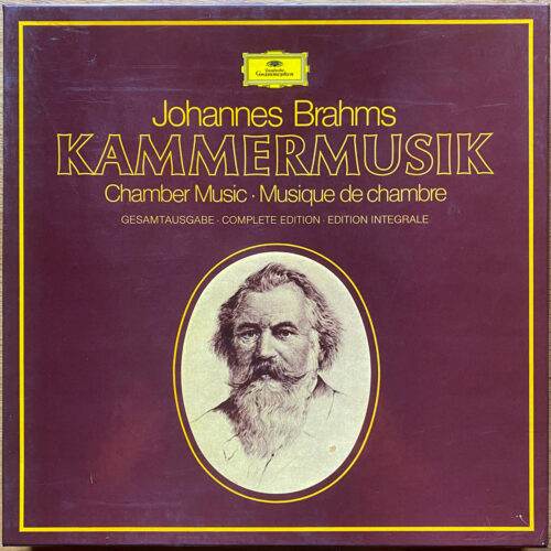 Brahms • Kammermusik • Chamber Music • Musique de chambre • DGG 2740 117 • Amadeus-Quartett • Trio di Trieste • Christoph Eschenbach • Christian Ferras
