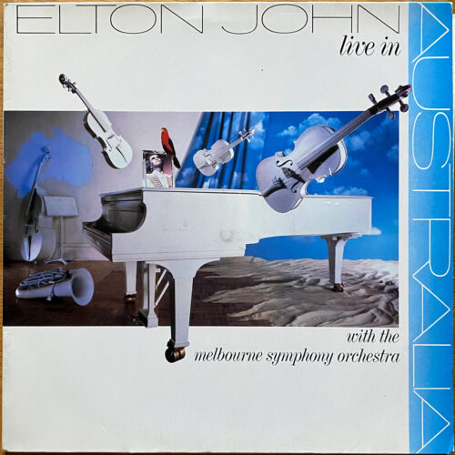Elton John • Live In Australia • Rocket Records 832 470-1 • David Paton • Davey Johnstone • Charlie Morgan • Melbourne Symphony Orchestra • James Newton Howard
