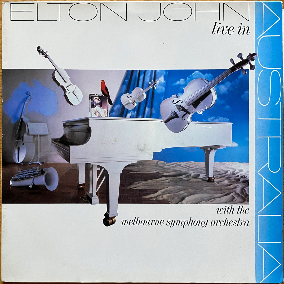 Elton John • Live In Australia • Rocket Records 832 470-1 • David Paton • Davey Johnstone • Charlie Morgan • Melbourne Symphony Orchestra • James Newton Howard