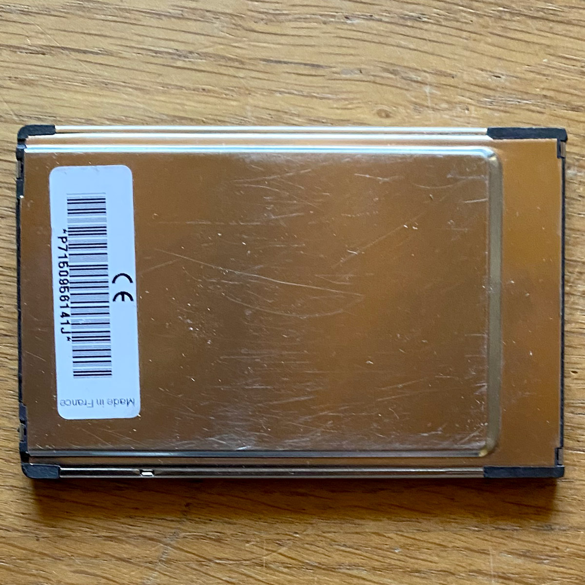 Apple Macintosh • PowerBook • Carte modem 33.6 • Modem card 33.6 • PCMCIA