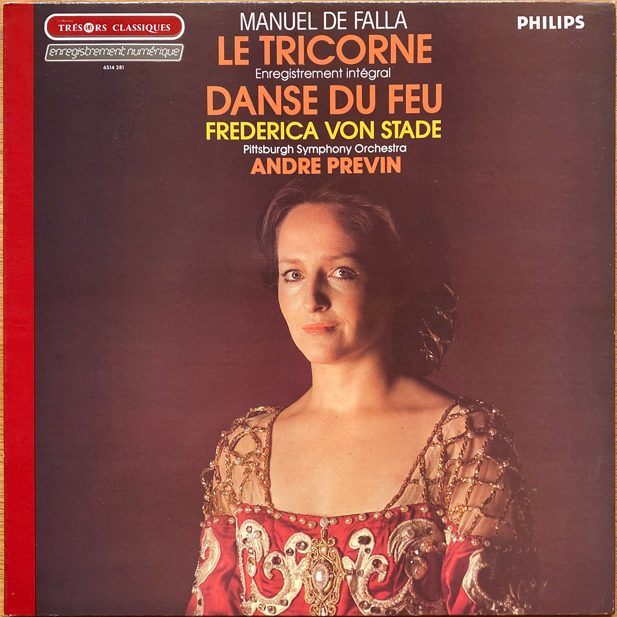 De Falla • Le Tricorne • Danse du feu de l'Amour Sorcier • Philips 6514 281 • Frederica Von Stade • Pittsburgh Symphony Orchestra • André Previn
